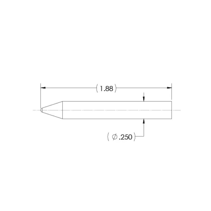 250-hand-piece-electrode .250 Hand Piece Electrode