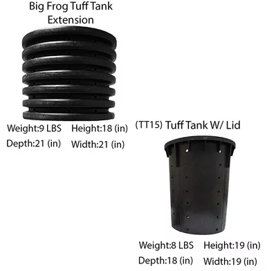 Big Frog Tuff Tank/Extension