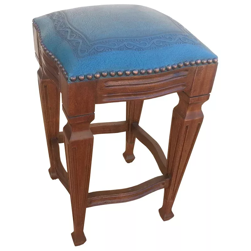 zorro-barstool-classico-blue Zorro Barstool - Classico Blue